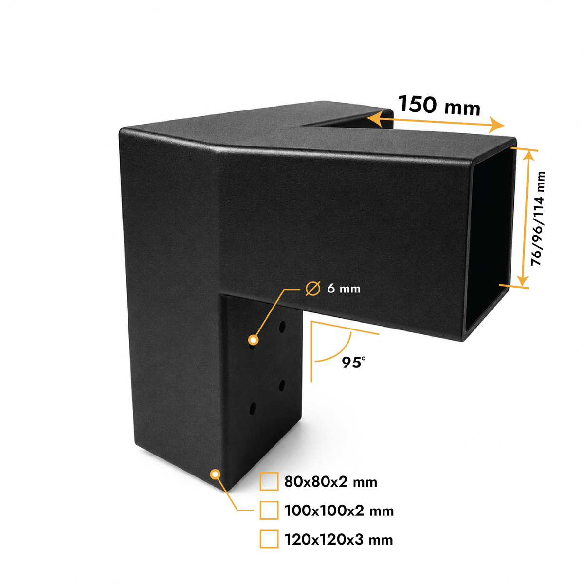 Balkverbinder Y 95°