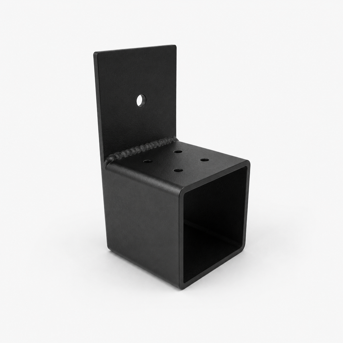 Wandhouder 90° voor houten balk