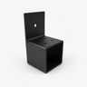 Wandhouder 90° voor houten balk