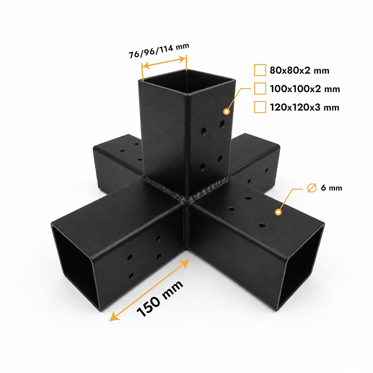 Dubbele X-balkverbinder