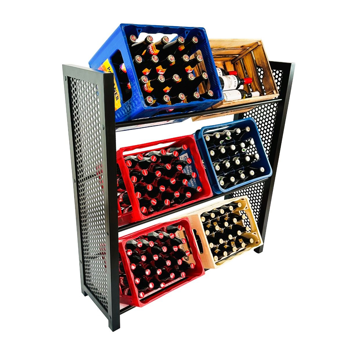 Rek voor kratten Stand voor kratten Eris 6