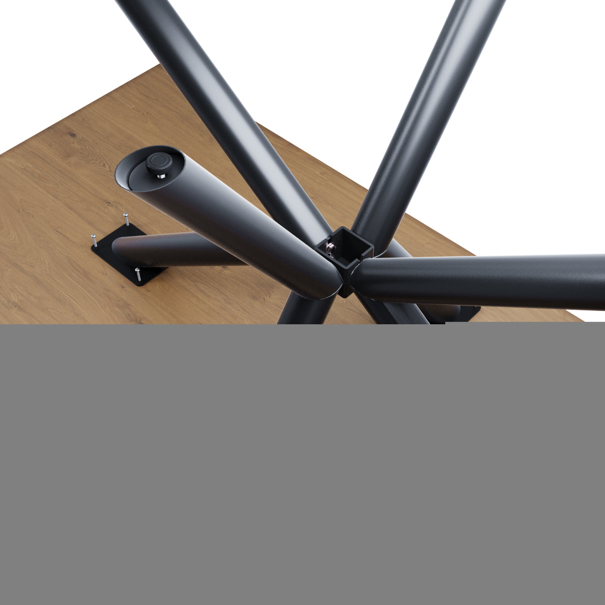 Metalen Tafelpoot Acamar Pipe