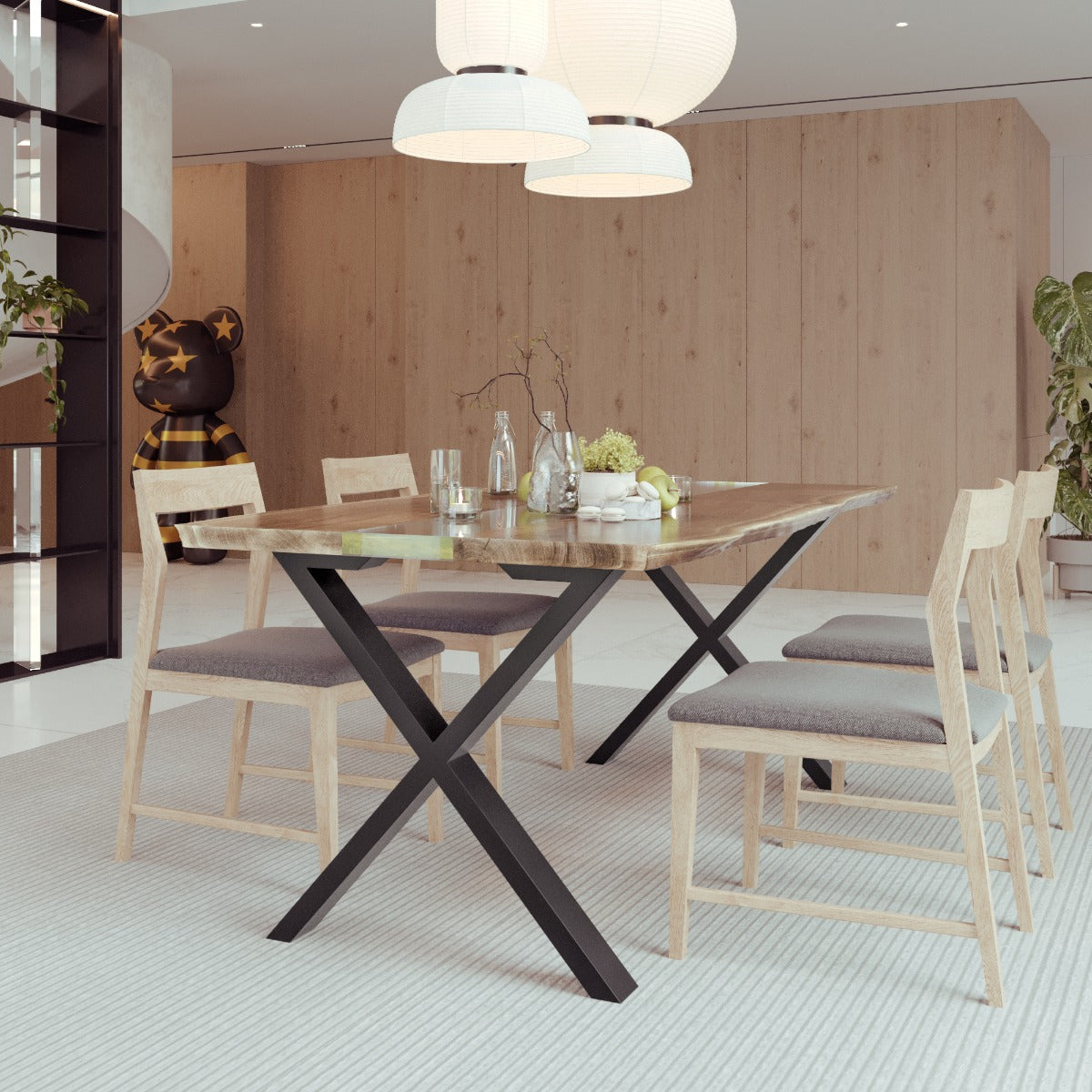 Metalen Tafelpoot Belaga Epox Lite