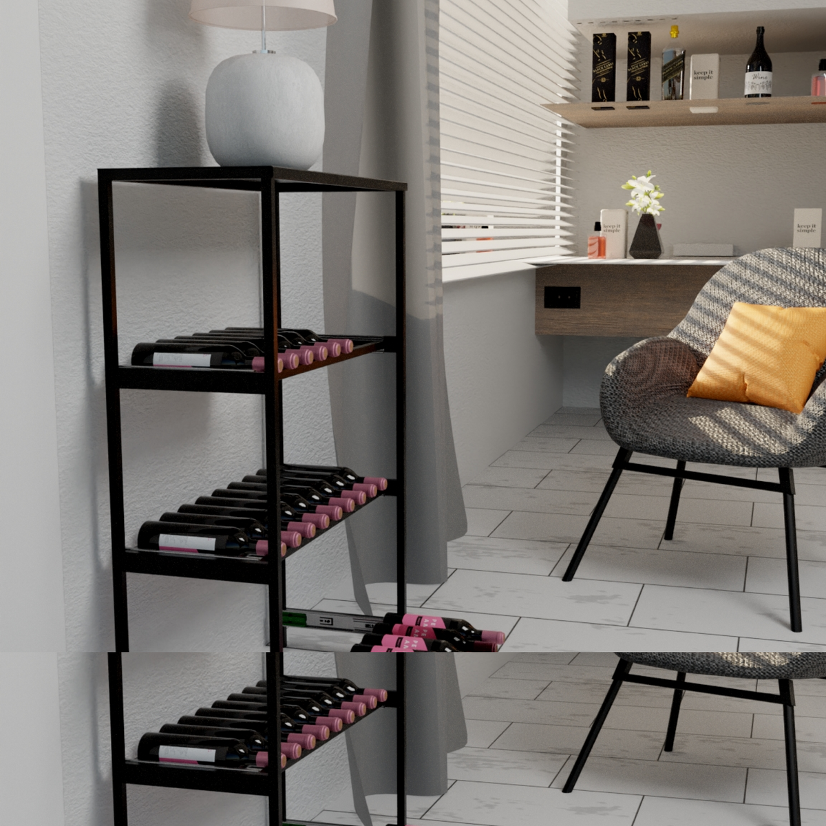 Wijnrek – Calabria