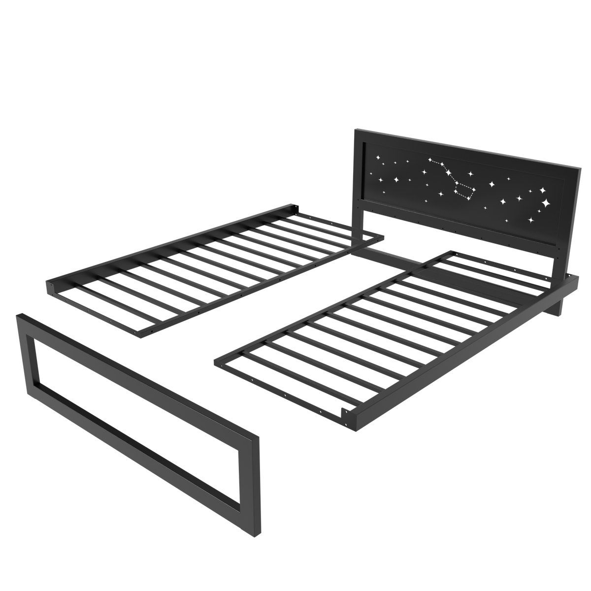 Kovová posteľ Ryka Standard M8