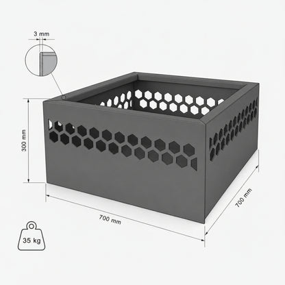 Kovové ohnisko Morion M7