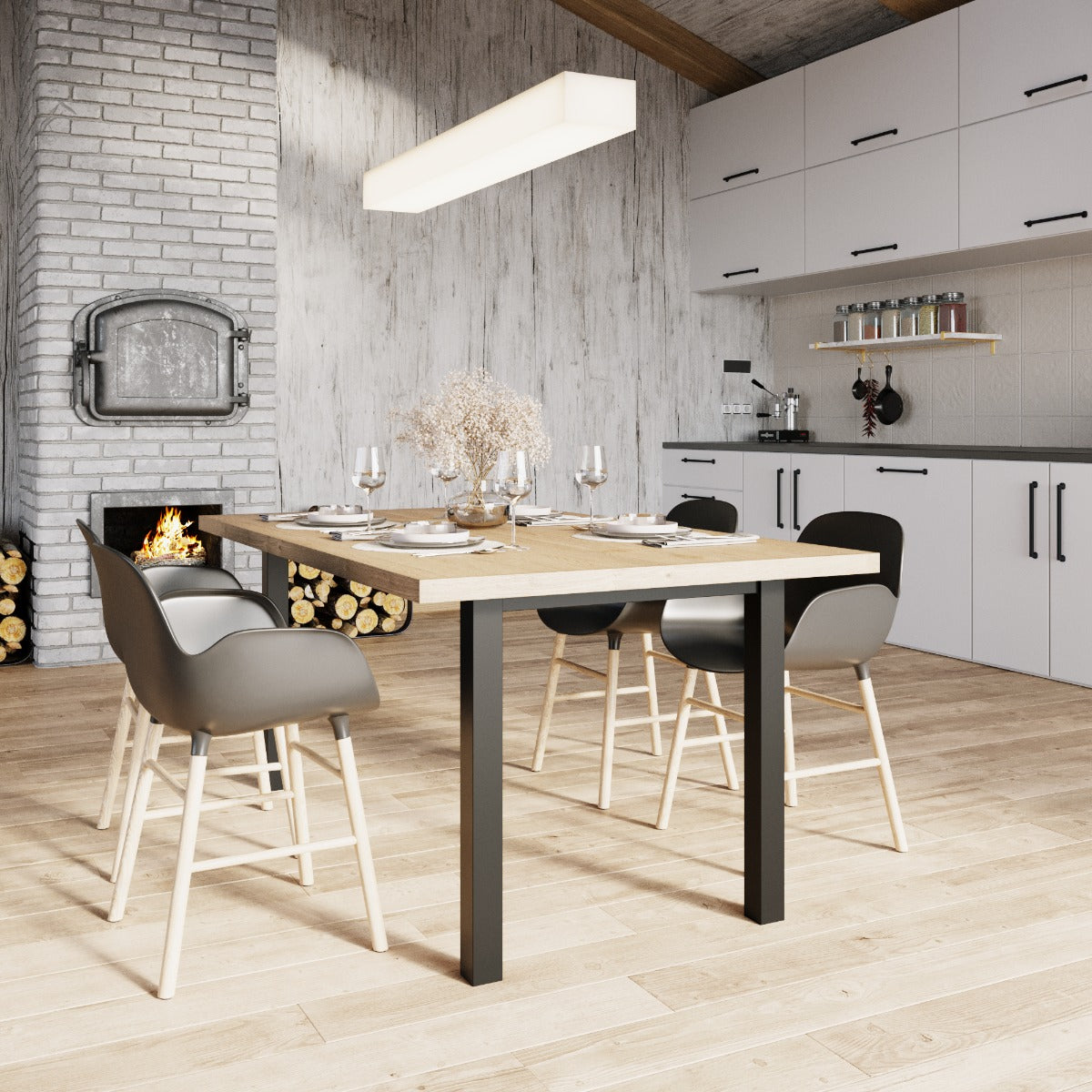 Metalen Tafelpoot Etamin Lite