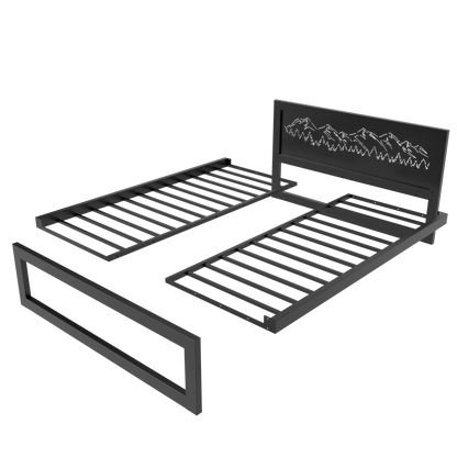 Kovová posteľ Ryka Standard M3