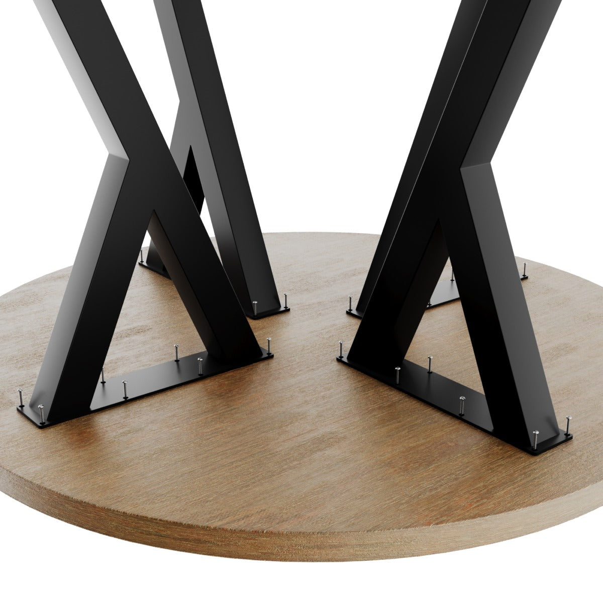 4x Metalen Tafelpoot Lucida