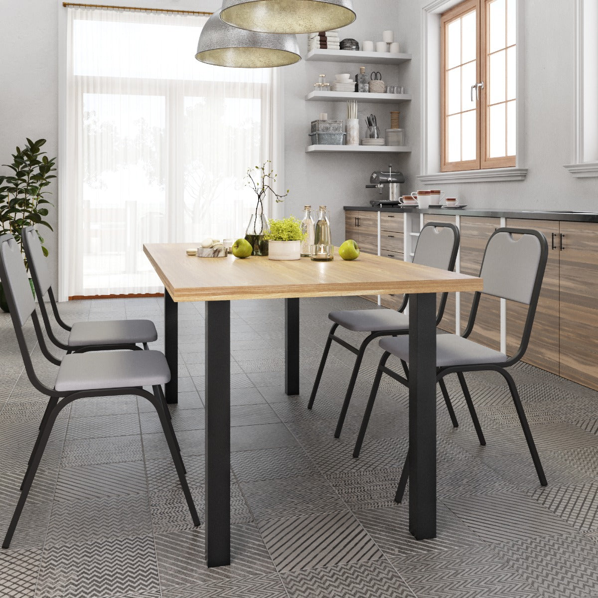 Metalen Tafelpoot Melmak Flat
