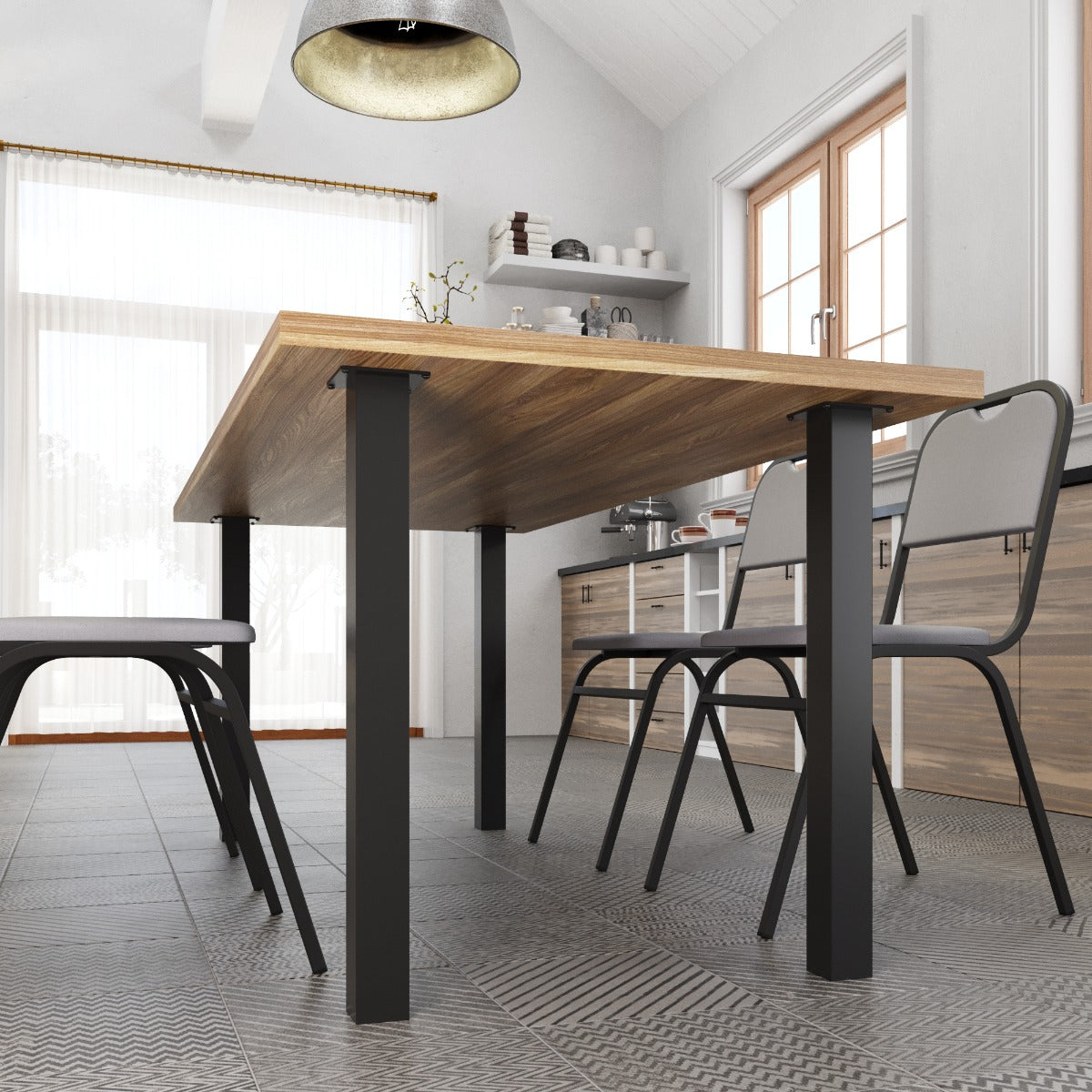 Metalen Tafelpoot Melmak Flat