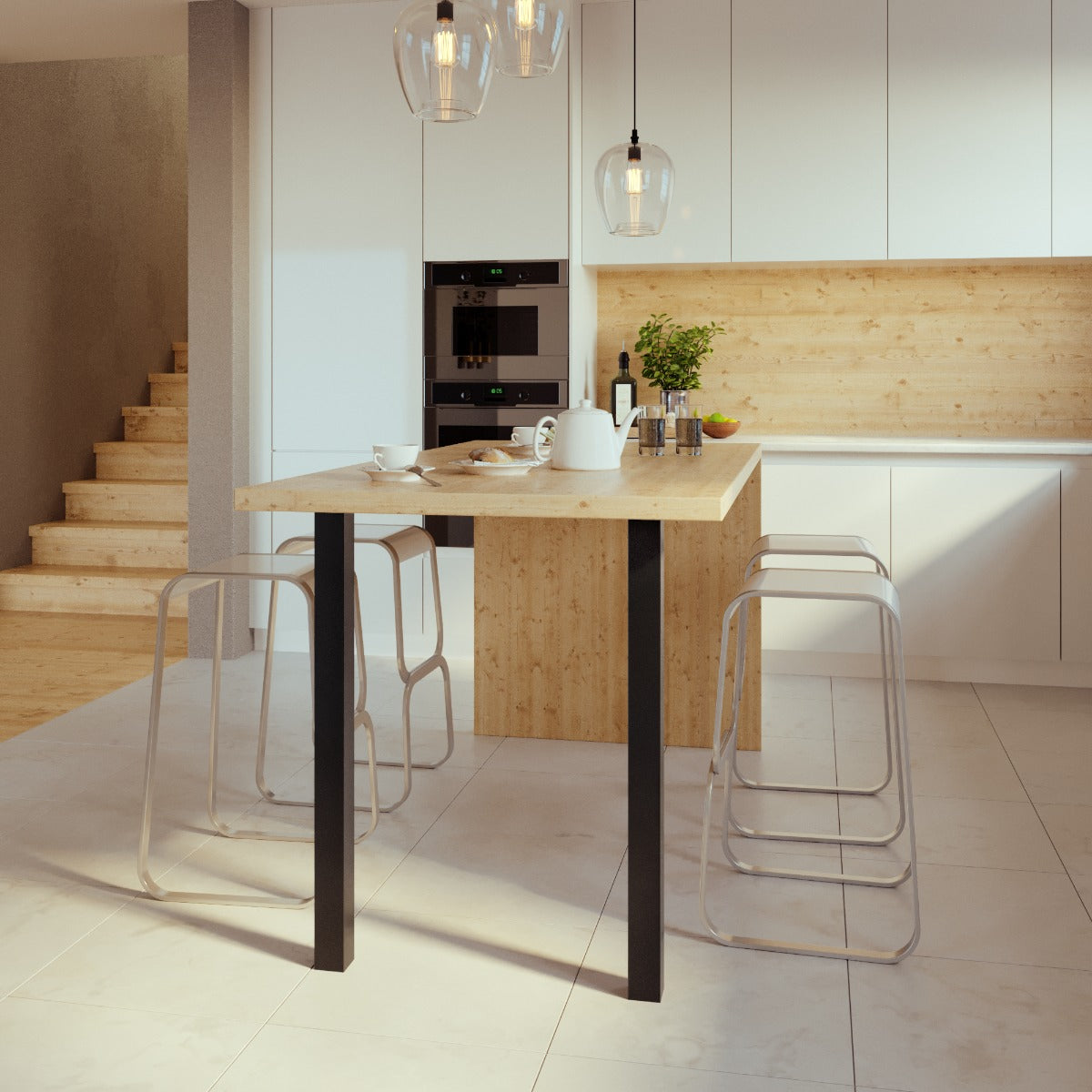 Metalen Tafelpoot Melmak Flat
