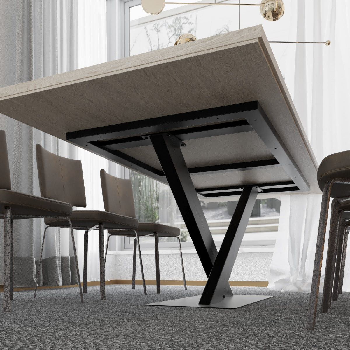Metalen Tafelpoot Sargas Frame