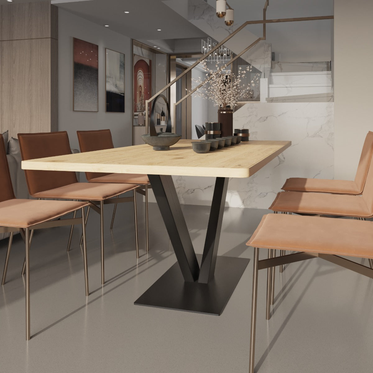 Metalen Tafelpoot Thuban Frame